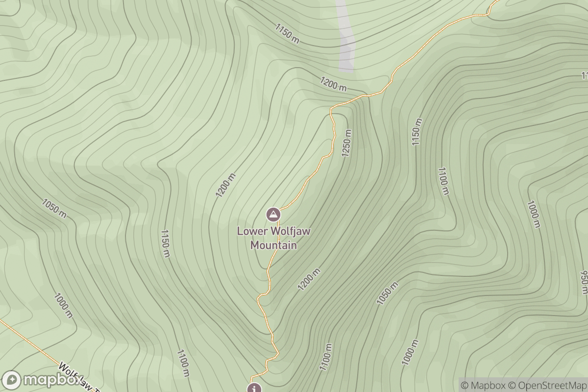 Lower Wolfjaw Mountain