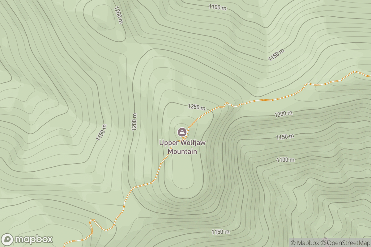 Upper Wolfjaw Mountain