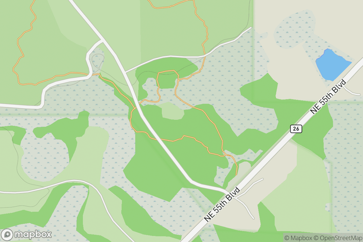 Newnans Lake West Hiking Trail